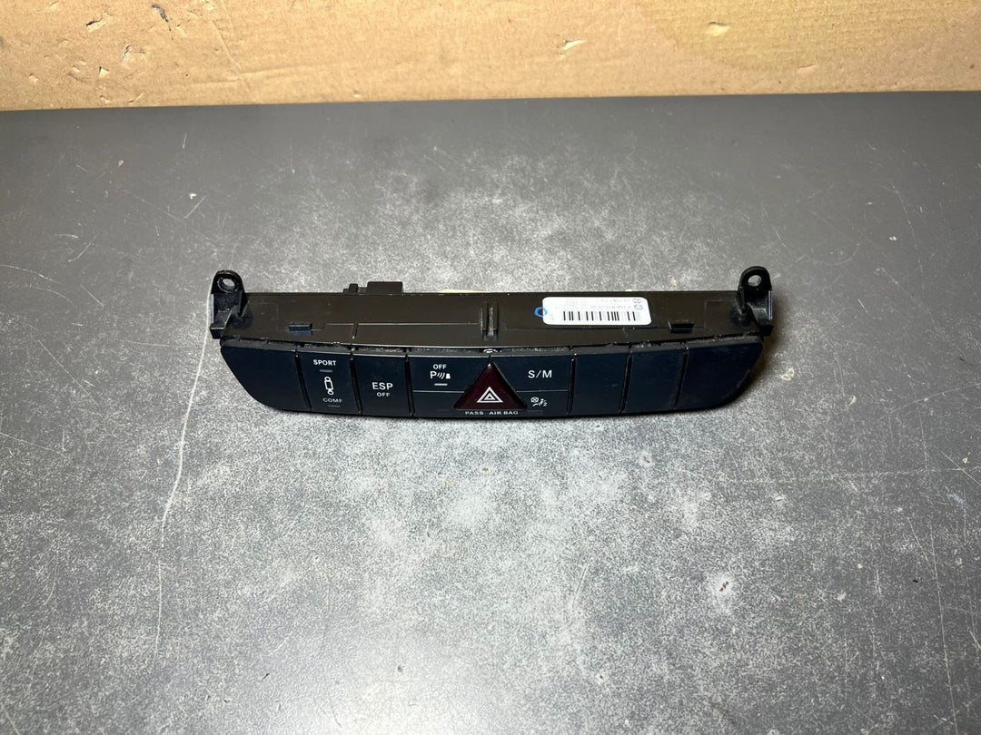 07-13 Mercedes W164 ML GL Switch Control Panel Suspension ESP S/M A164 8700151