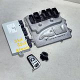 7644134 BMW F02 740LI N55 Engine Control Module ECU SET 2012-2015