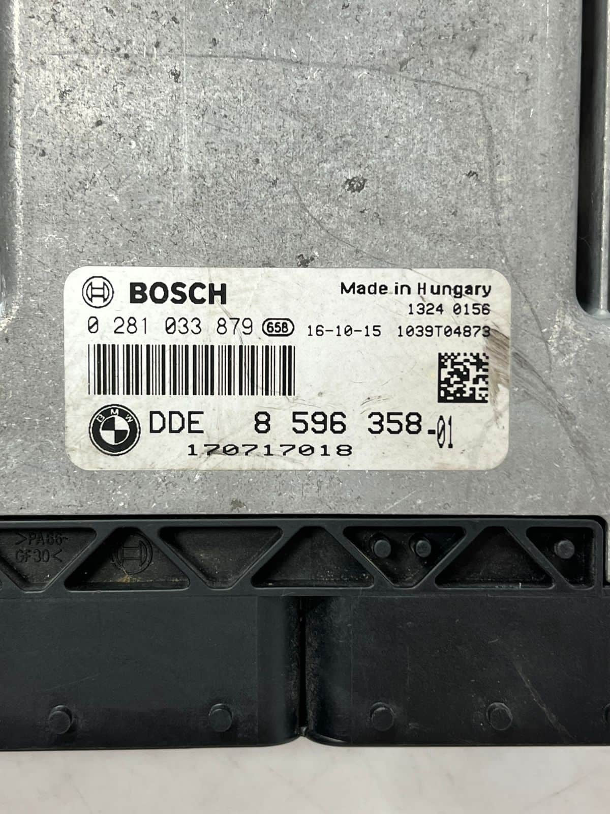 2011-2017 BMW X3 F25 X4 F26 N47 Engine Control Unit ECU DDE 8596358 OEM