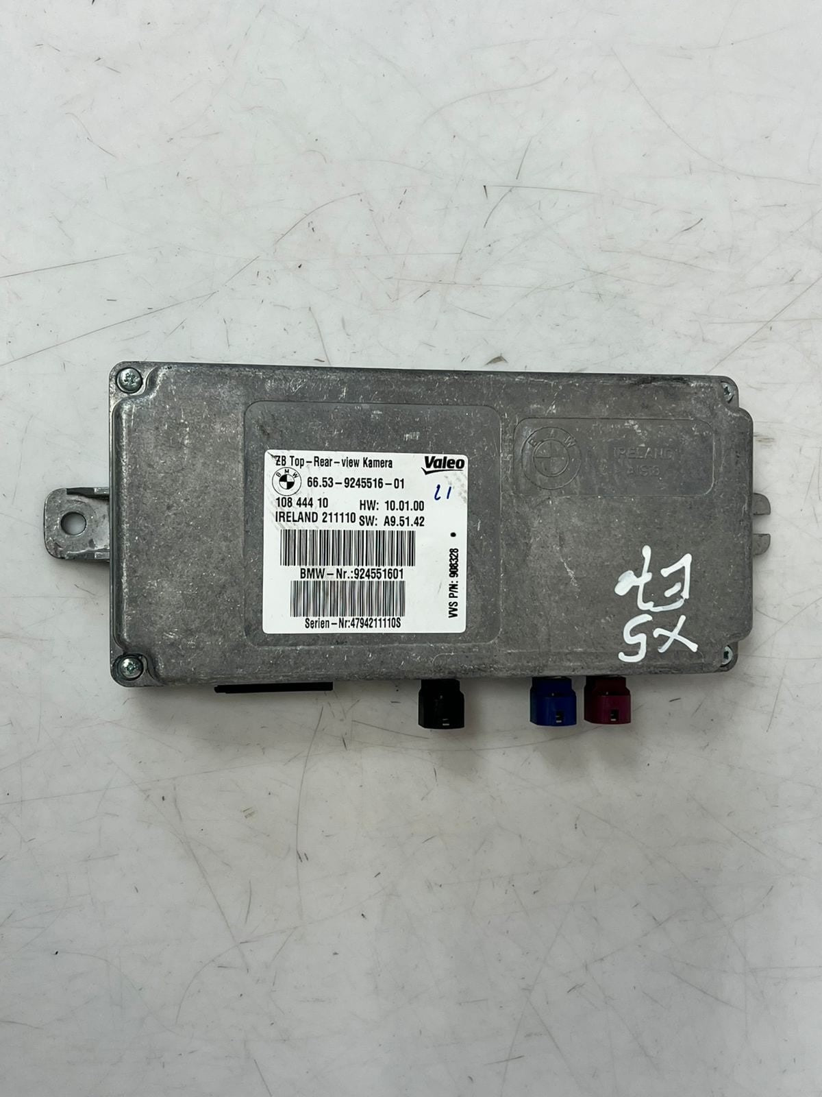 2007-2013 BMW E70 X5 E71 X6 Rear View Camera Control Module 9245516 OEM