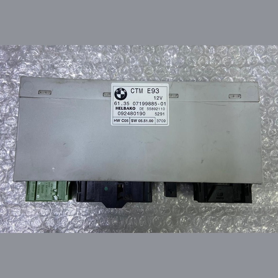OEM BMW E93 Cabrio Convertible Folding Top Roof ECU Module CTM 7199885