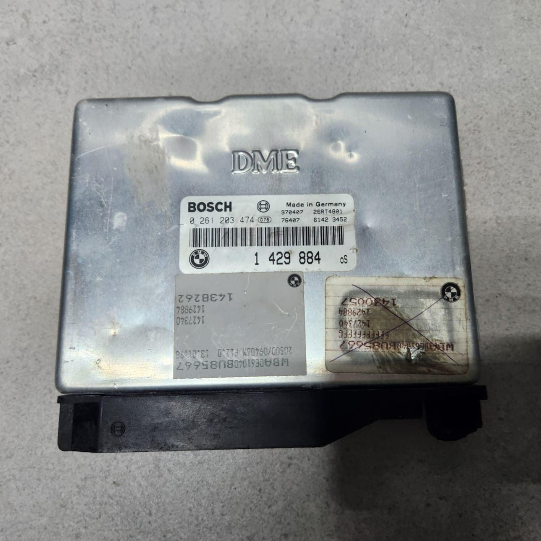 1997 BMW 540i Engine Control Unit 1429884 E39 V8 SINGLE VANUS ECU SET 