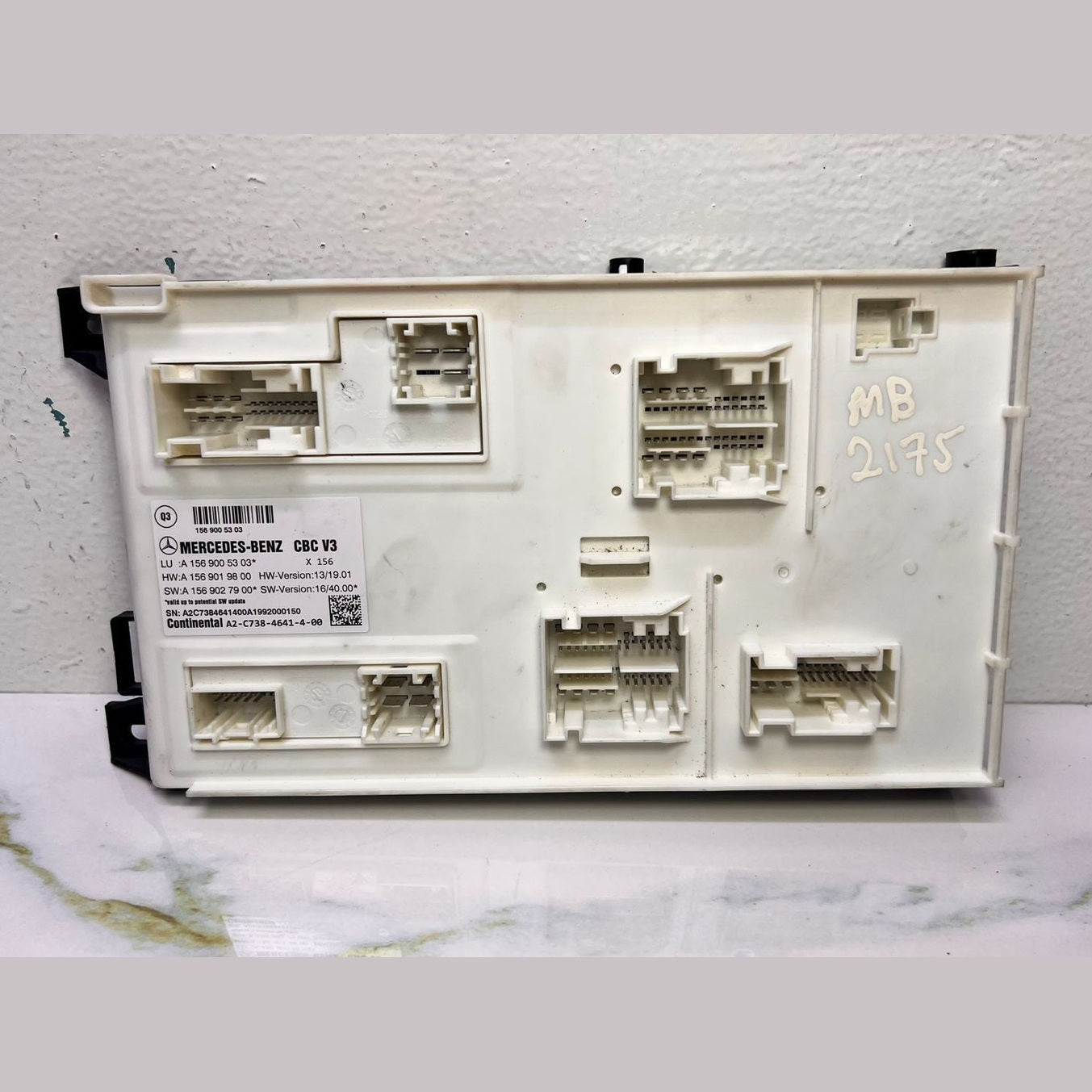 2015-2019 Mercedes-Benz W156 GLA250 Body Comfort Control Module Unit A 156 900 5