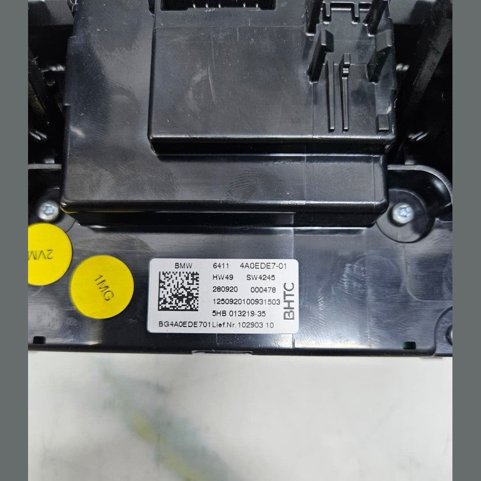 OEM BMW 2 Series F44 Gran Coupe Climate Control Unit 4A0EDE7