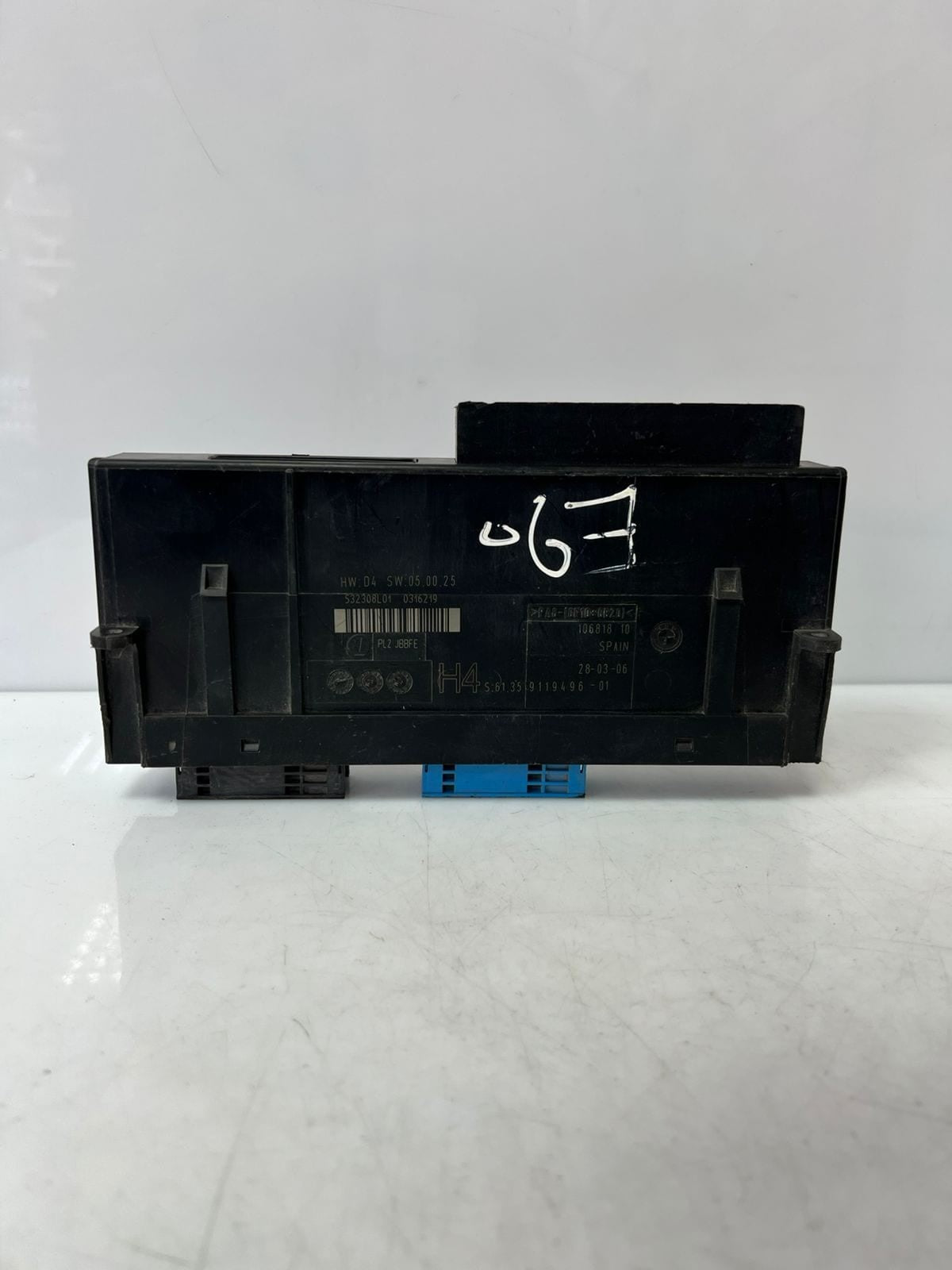 05-10 BMW 1 3' E87 E90 E91 E92 BODY CONTROL ELECTRONIC JUNCTION BOX PL2 9119496