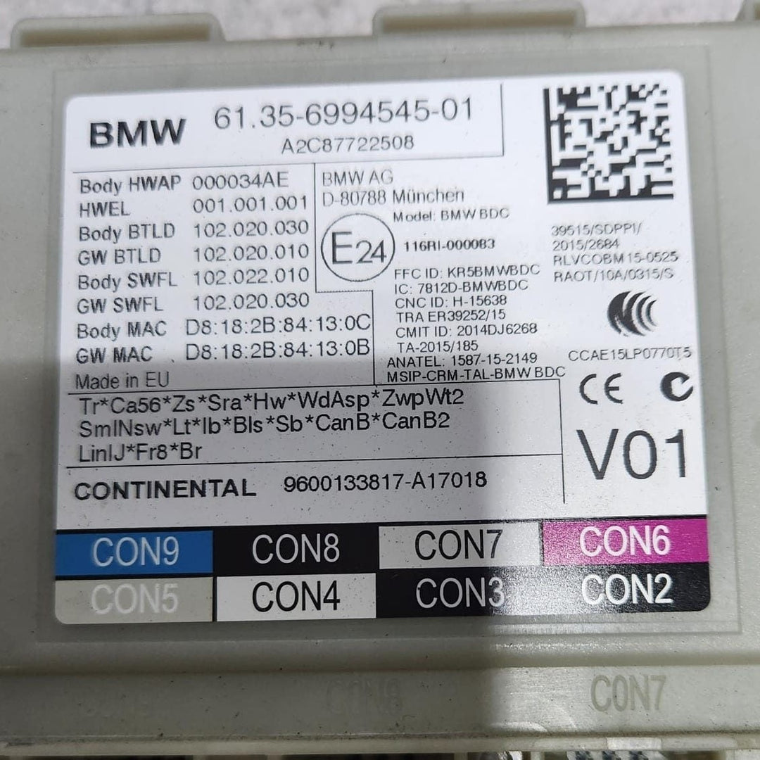2018 BMW 730e G11 Engine Control Unit 8691846 G30 G12 730e 740Le ECU SET 