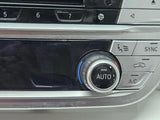 6822775-16-19 BMW 740i G11 G12 A/C and Heater Control Panel OEM