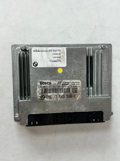 2006-07 BMW 750i 5 6 E60 E61 E63 E64 E65 E66 Engine Control Unit Module 7543500