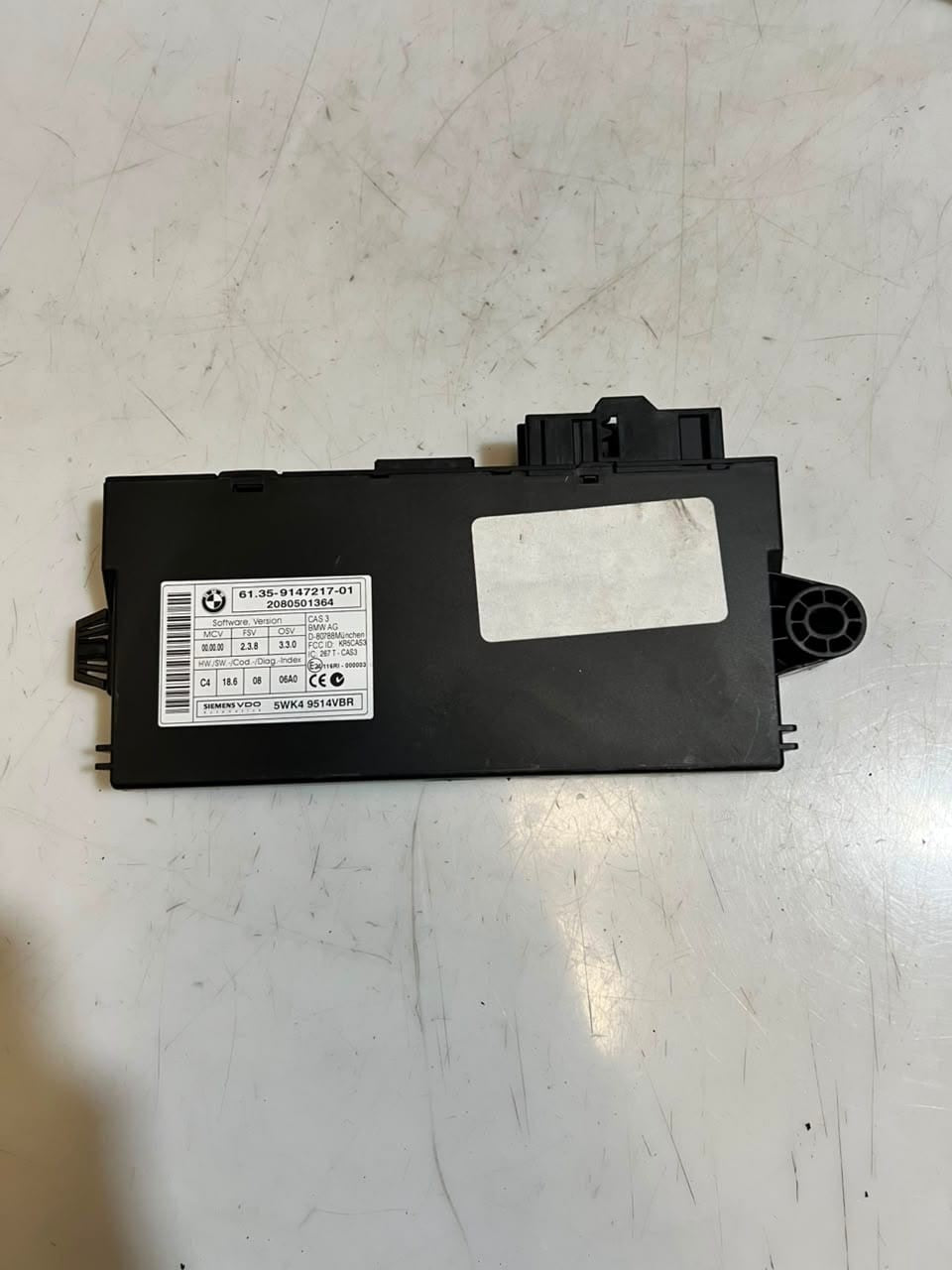 2008 BMW X5 E70 3.0sd M57N2 Engine Control Unit ECU SET DDE+CAS3 7810980