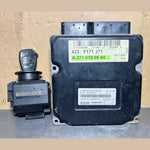 قم بتحميل الصورة إلى عارض الصور، Mercedes W171 ECU Engine Control Module Ignition Key Switch Set A271 0106644 OEM