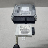2004-2011 BMW X3 E83 Engine Control Unit 7809196  X3 E83 LCI BMW X3 2.0d ECU SET