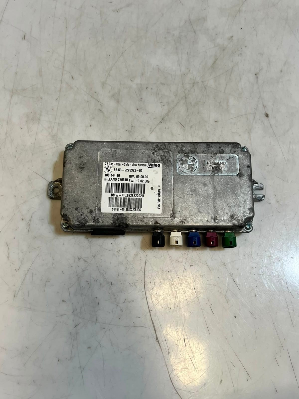 2011-2016 BMW 550i F10, F12 650i, F01 740Li Camera Control Module 9228322