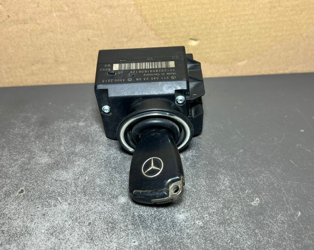 03-09 Mercedes W211 E-Class Ignition Switch Module Unit W/key A211 5452308