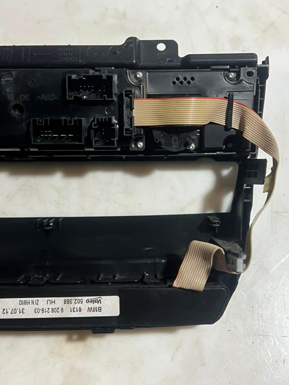 2007-2014 BMW X5 E70 and X6 E71 E72 A/C Climate Control Panel 9279653 OEM