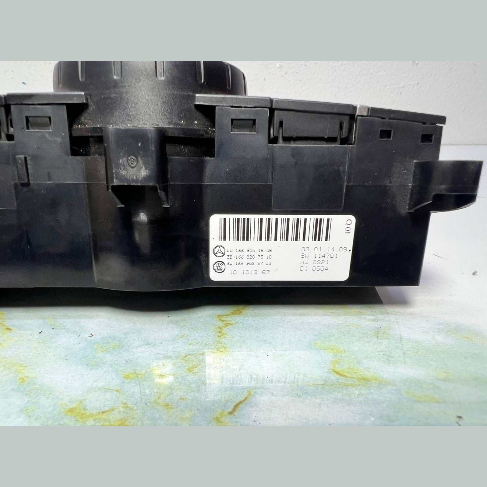 Mercedes Rear Climate Control Unit A1669001505 ML-Class, GLE W166 C292, GL GLS