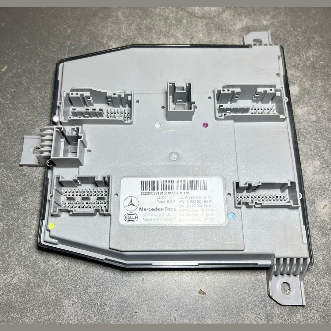 Mercedes W222 Front SAM Module Control Unit Signal Acquisition A222 9003918 OEM