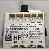 2015-2018 Mercedes-Benz C300 Door Control Unit Module A 2229002109 W205 C-Class