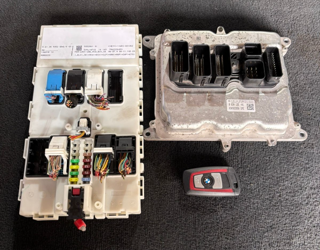 BMW 116i F20 2014 N13 ENGINE CONTROL ECU UNIT SET DME 8630125