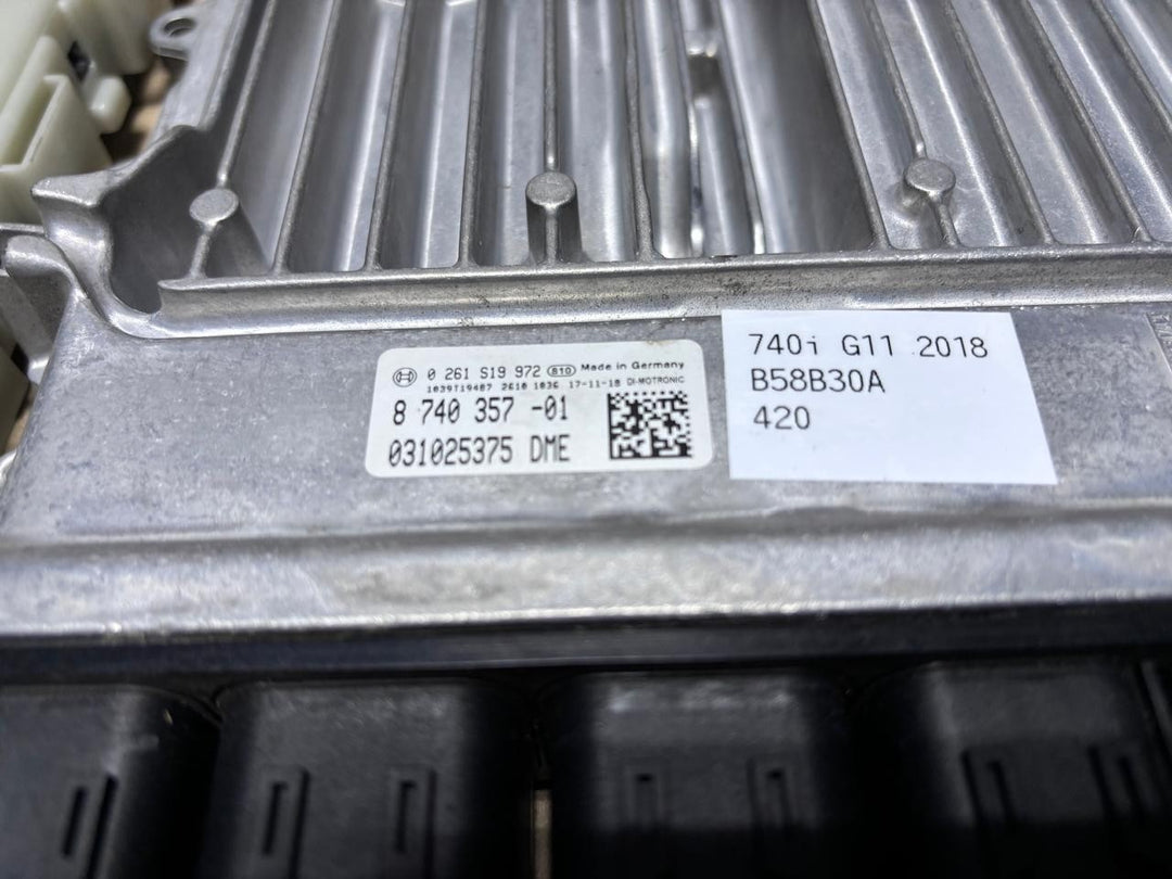 BMW 740i G11 B58B30A 2018 ENGINE CONTROL UNIT - (8740357)