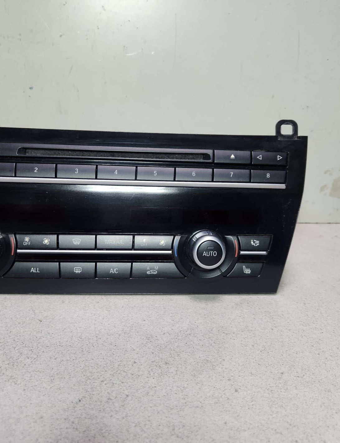 BMW Climate Control Panel Upper 9299037 7 Series F01 F02 and 5 Series F10