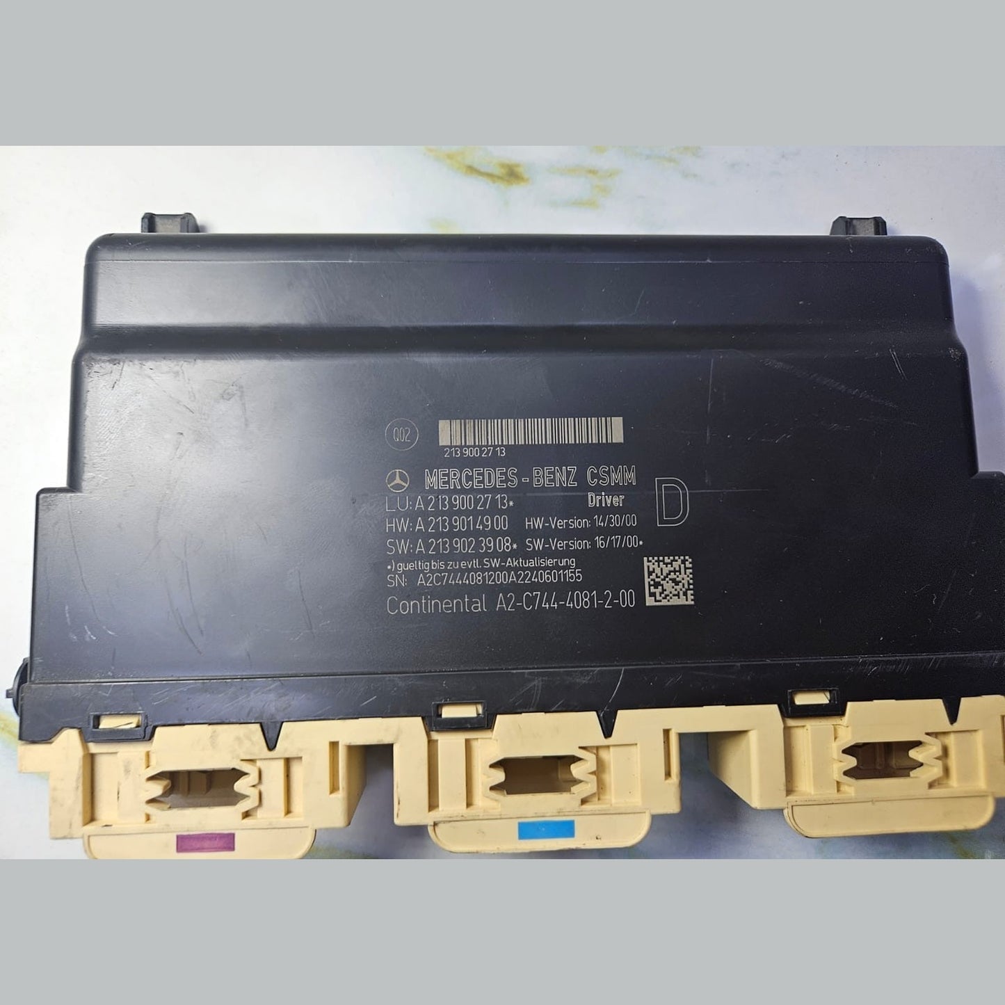 15-21 Mercedes Benz W213 E-Class Driver Seat Control Module A213 9002713 OEM