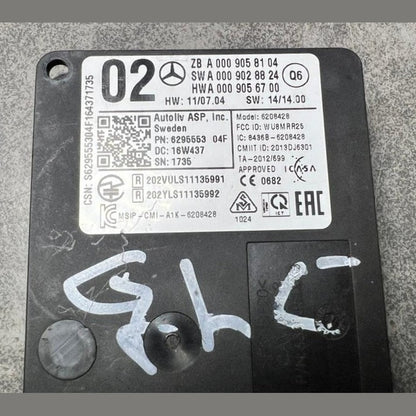 Mercedes W205 GLC Bumper Blind Spot Radar Distance Sensor Module A000 9058104