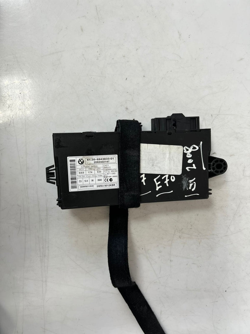 2007-2013 BMW X5 E70 N57 Engine Control Unit ECU SET DDE+CAS3+1KEY 7805585 OEM