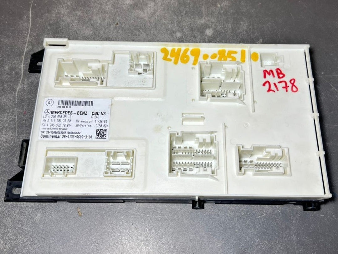 Mercedes W246 CLA B-Class Front SAM Body Control Module Unit A246 9008510 OEM