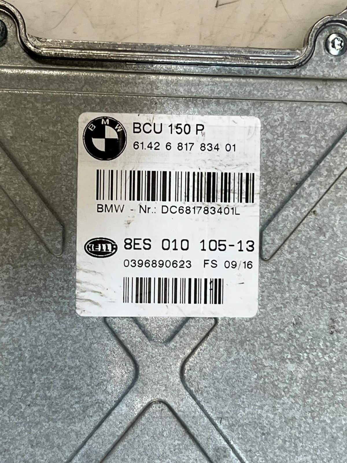 2013-2018 BMW X5 F15 F85 3.0L engine. Battery Charge Module 6817834 OEM