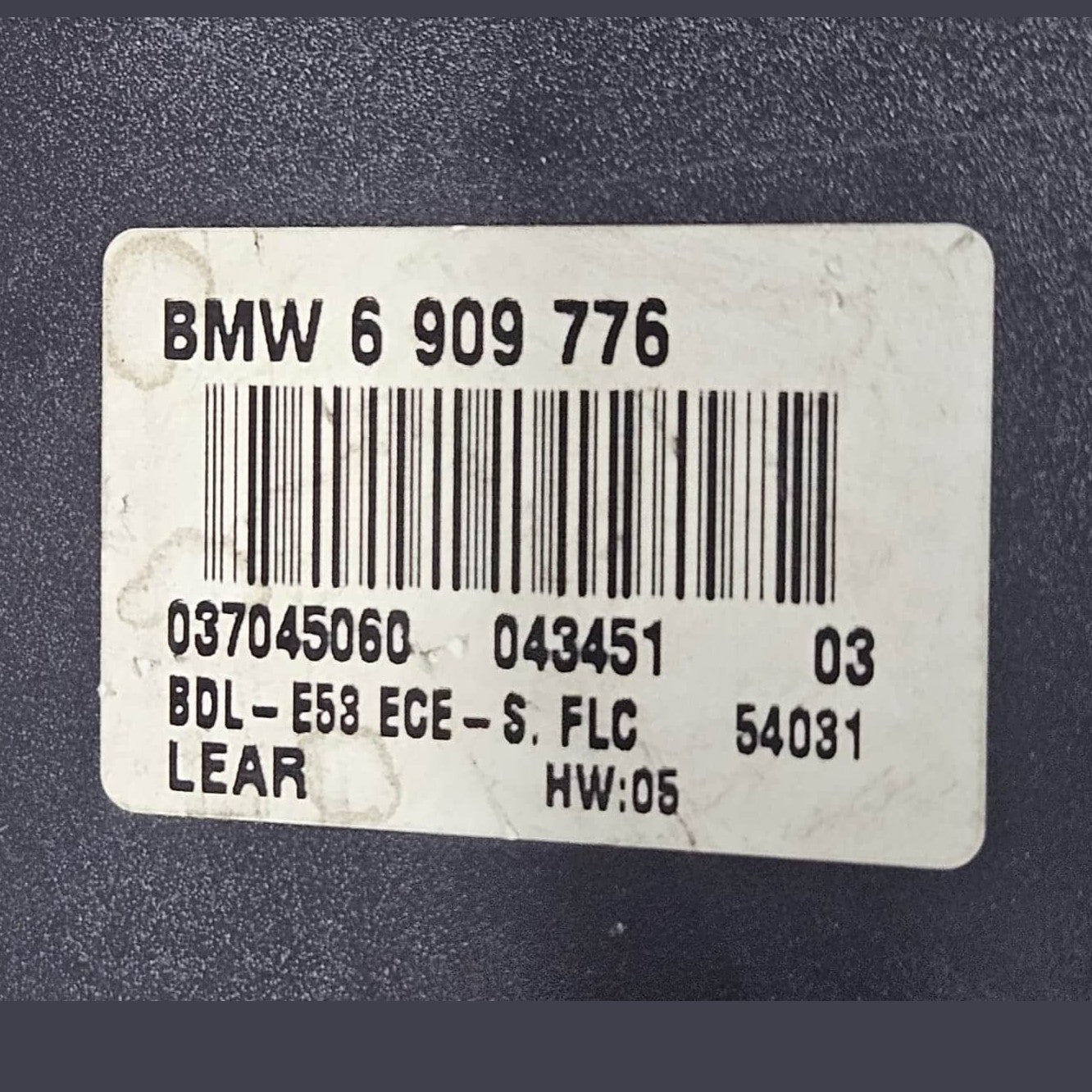 2001-2007 BMW X5 E53 Headlight Control Switch 6909776 OEM