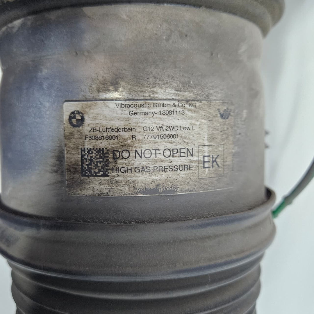 7915969-BMW 7 Series G11 G12 Air Suspension Strut Front Left Vdc OEM