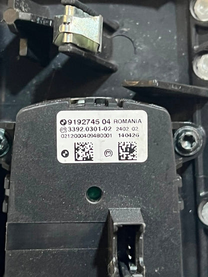 2011-2017 BMW X3, X5 E70, 5 Series F10 F11, 6' F06 Headlight Switch 9192745 OEM