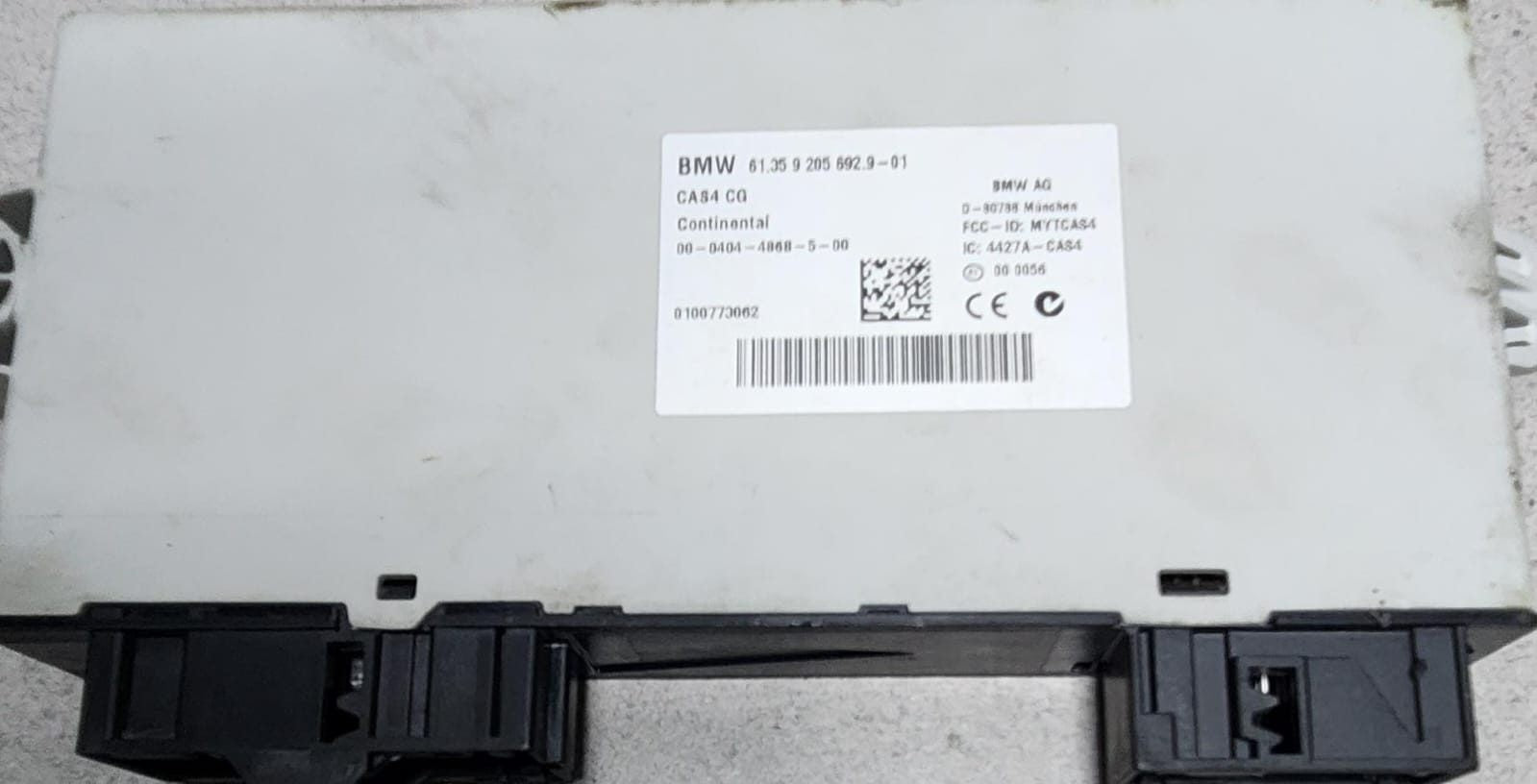 2009-2012 BMW 750i Engine Control Module 7598345