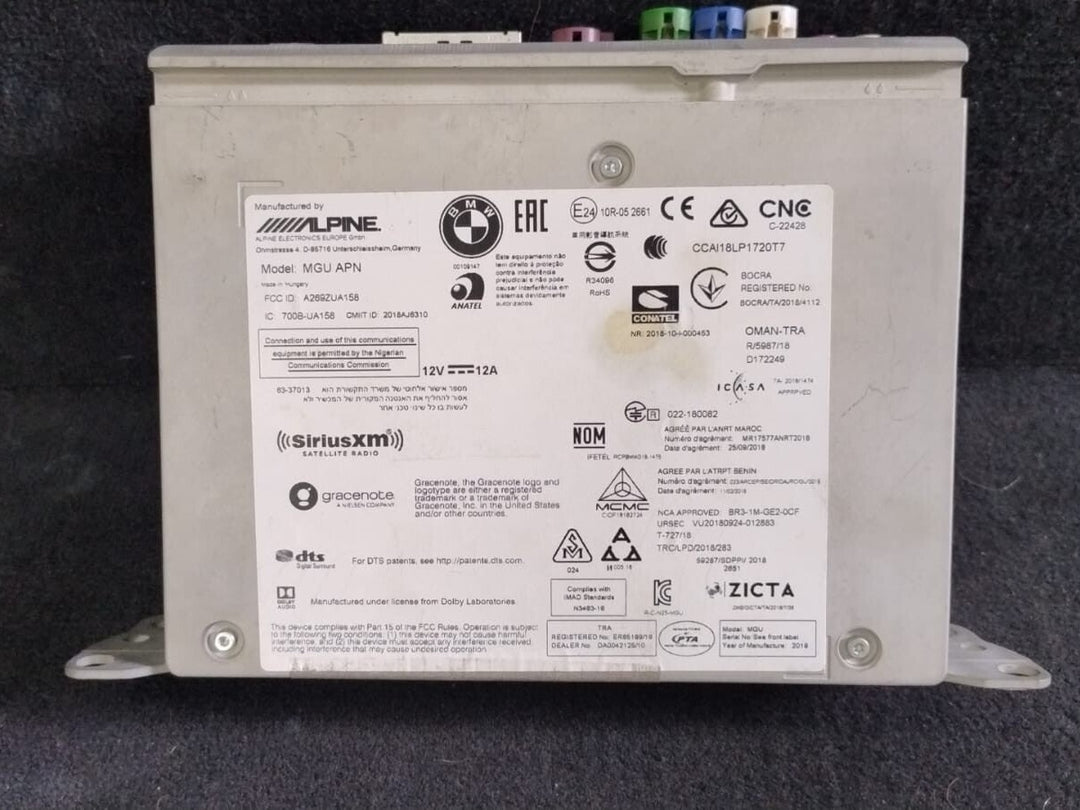 5A2C080 BMW RADIO CD STEREO HEAD UNIT MODULE F40 135I 2020 ALPINE
