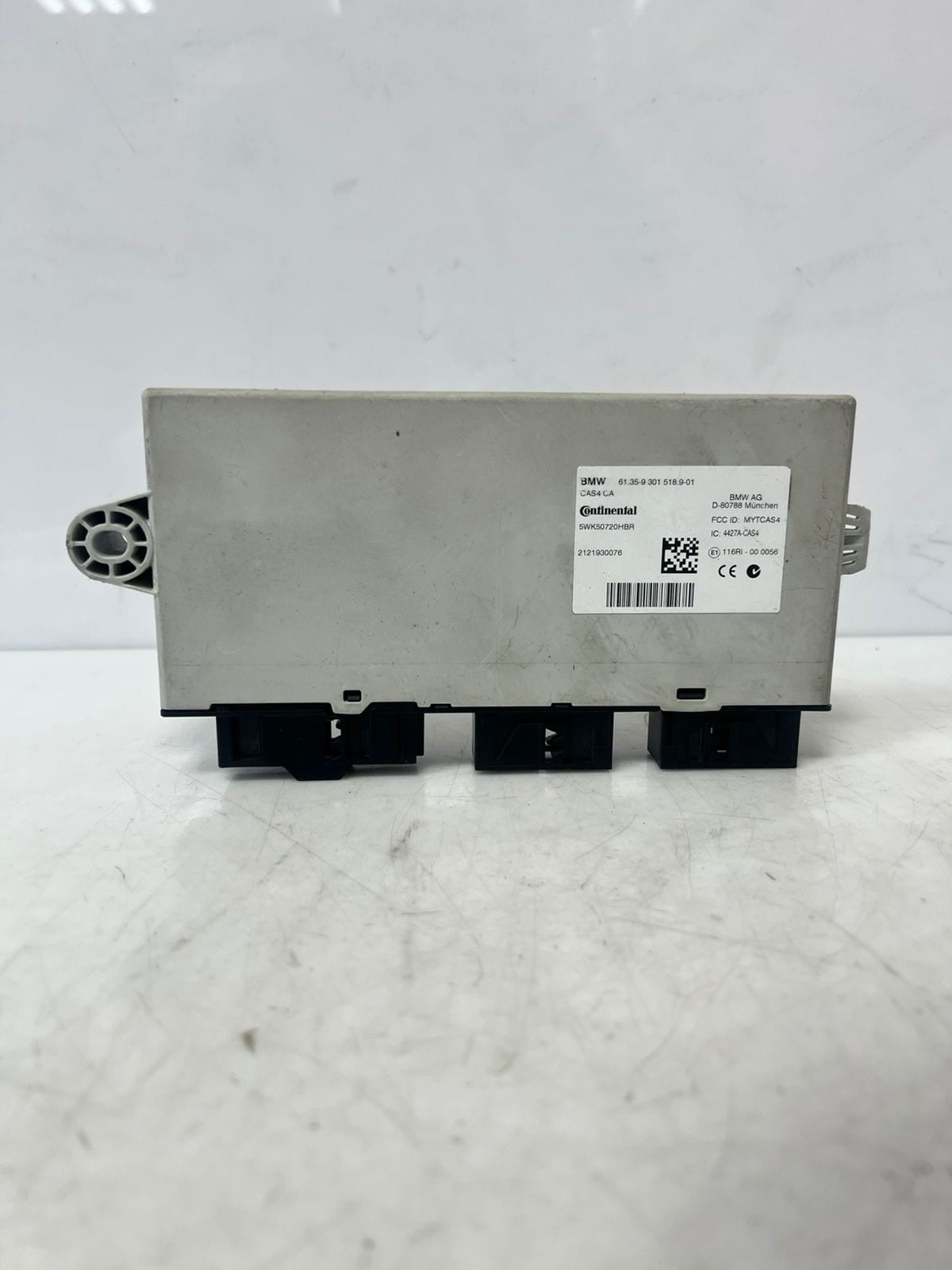 2012-2015 BMW 5' 6' 7' X3, and X4 750i xDrive Cas4 CA Control Unit 9301518 OEM