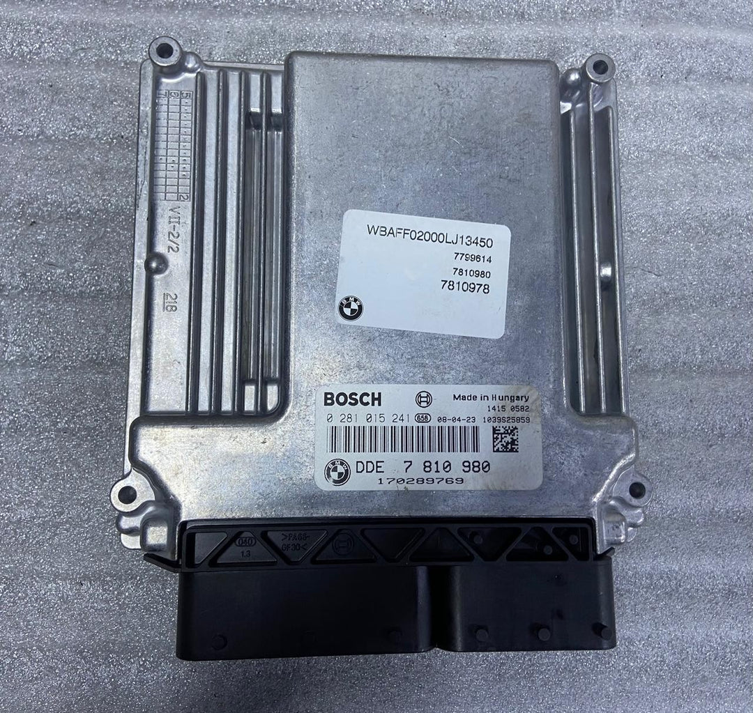 OEM BMW E60 E90 E91 X5 E70 DDE Complete Kit Engine Control Unit ECU 7810980