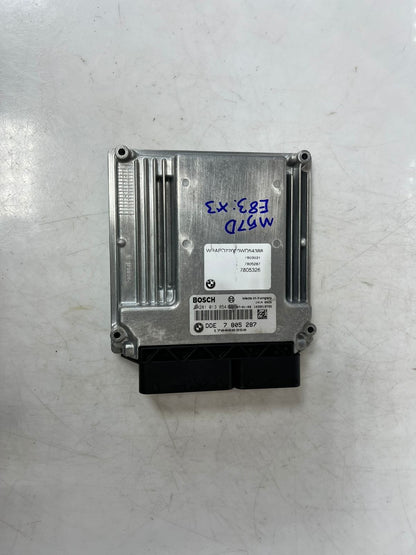 2008 BMW X3 E83 M57D Engine Control Unit ECU SET DDE+ EWS +1KEY 7805287 OEM