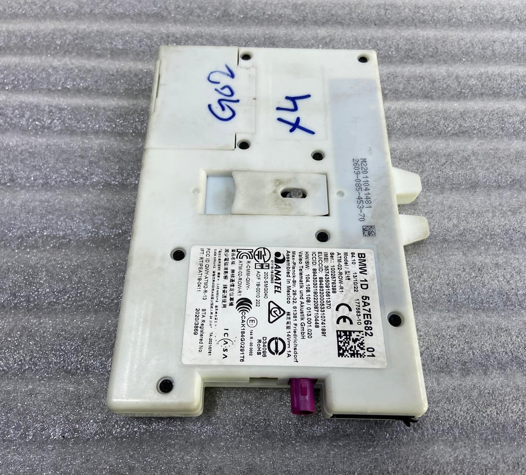 OEM BMW G01 X4 G02 ANTENA TELEMATICS CONTROL MODULE ECU 5A7E682