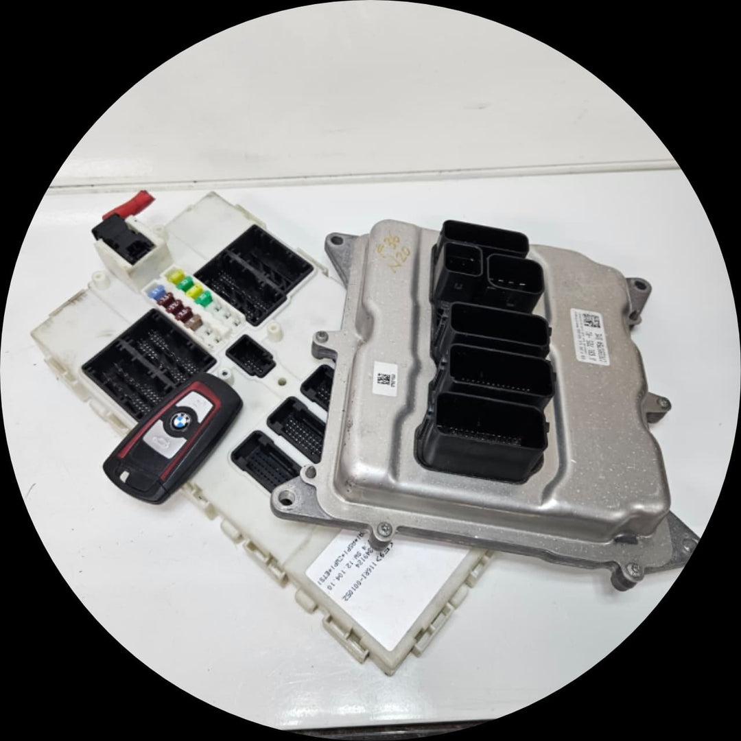 8631725-BMW F10 F20 F22 F30 N20 Engine Control Module DME Key Set