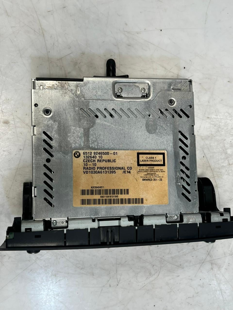 BMW E84 X1 E90 E91 E92 E93 E87 E88 E82 Professional Cd Radio Player 9246500 OEM