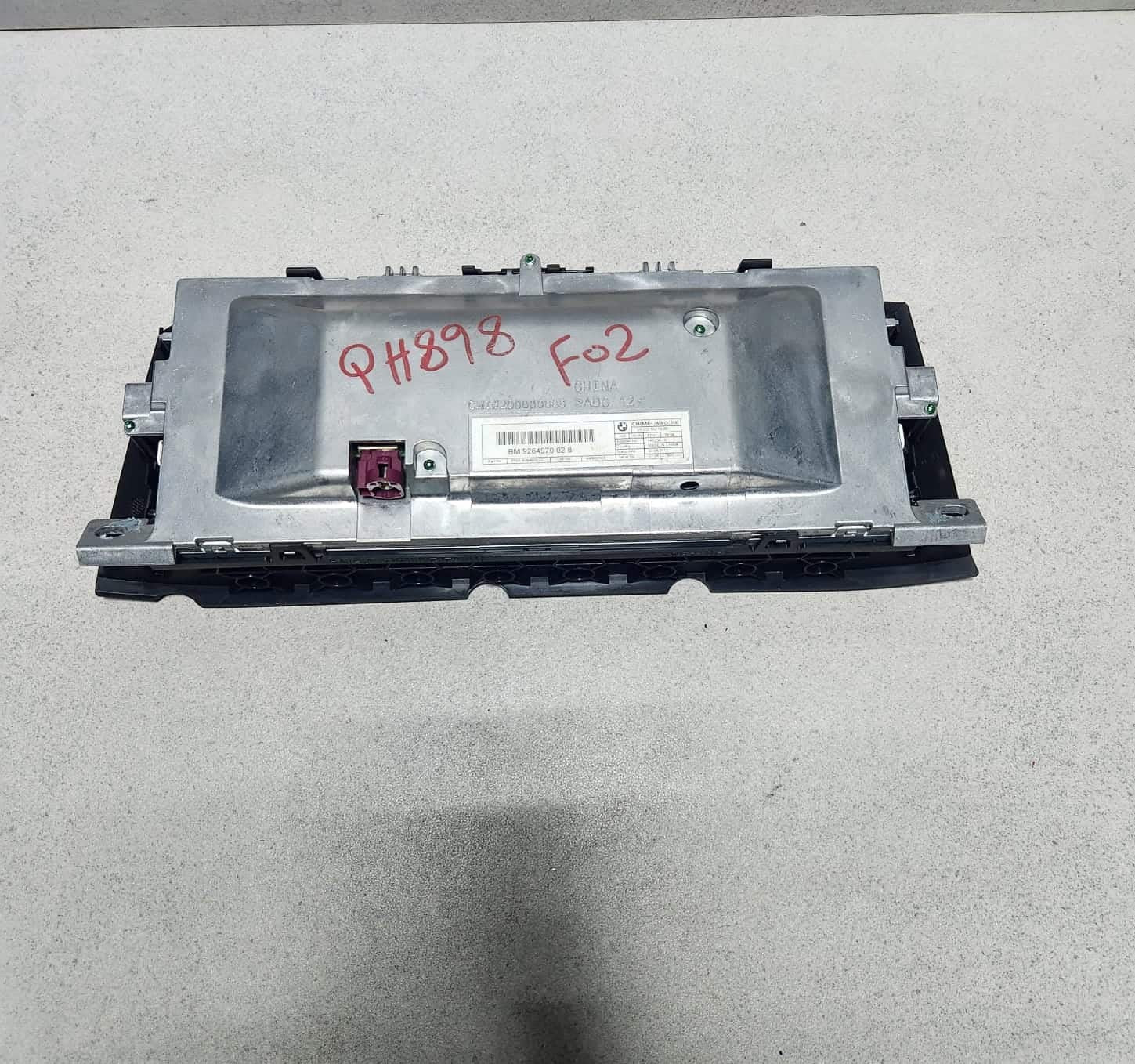 BMW Central Information Display Screen Monitor 9284970 7 Series F01 F02 LCI