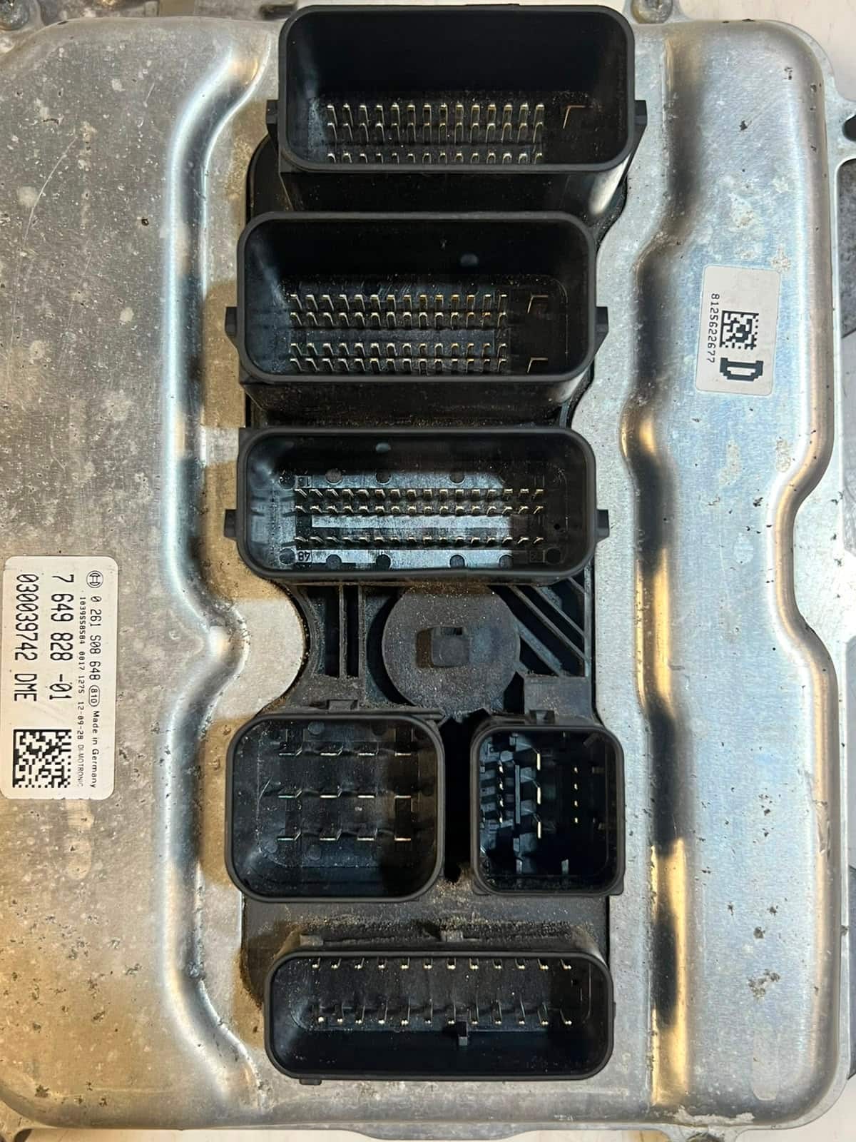 2013 BMW F01 LCI 750i N63N ECU Engine Control Module SET DME+CAS4+1KEY 7649828