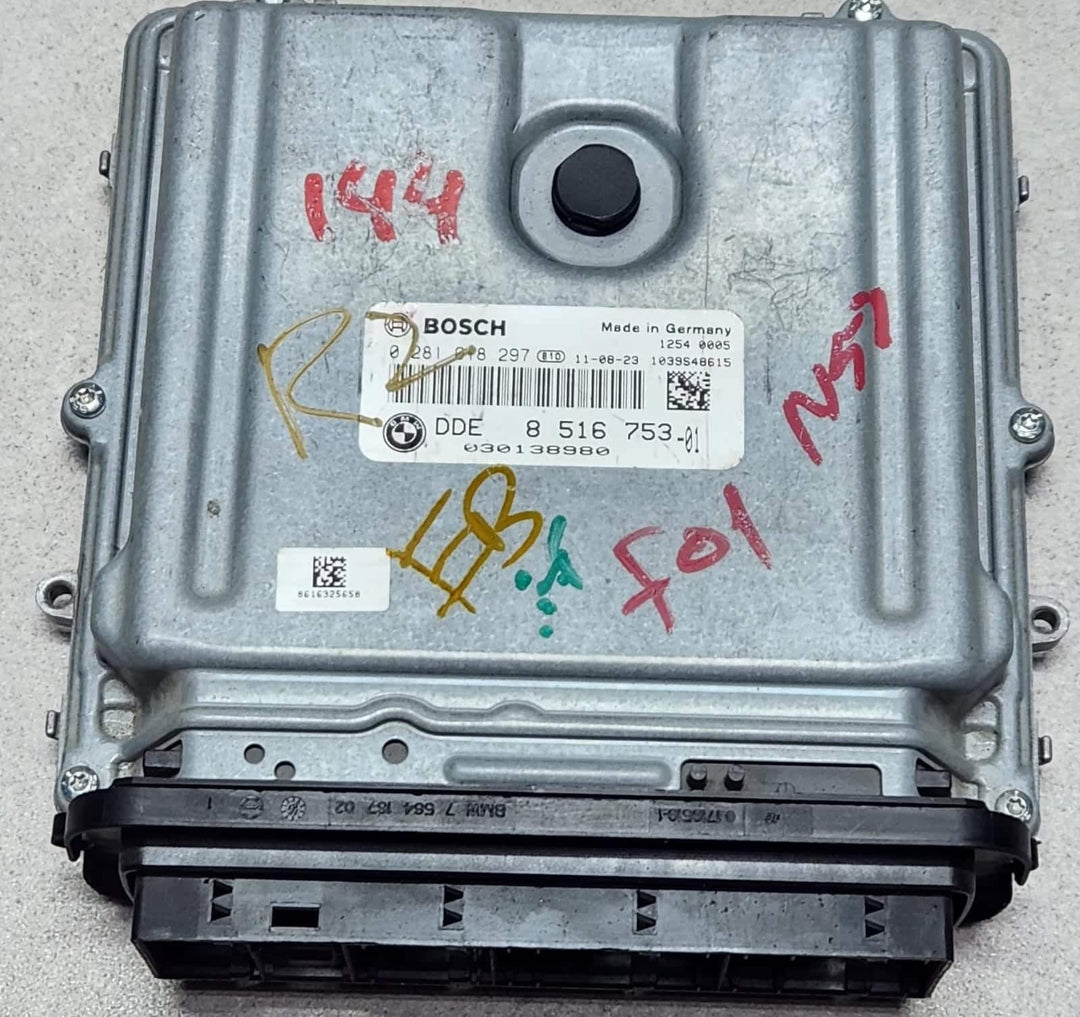 2009-2013 BMW 5 Series Engine Control Unit 8516753 F07 and 7 Series F01 F02 OEM
