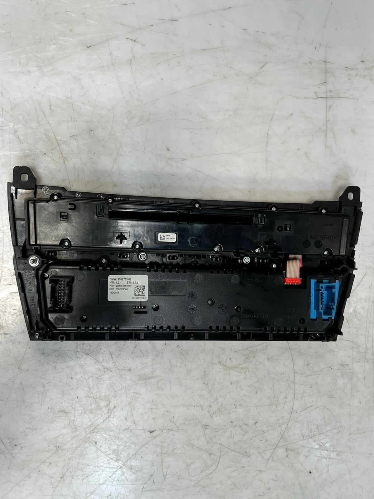 2009-2016 BMW 528i 5 Series F10 Sedan Control Panel Airflow 9352763 OEM