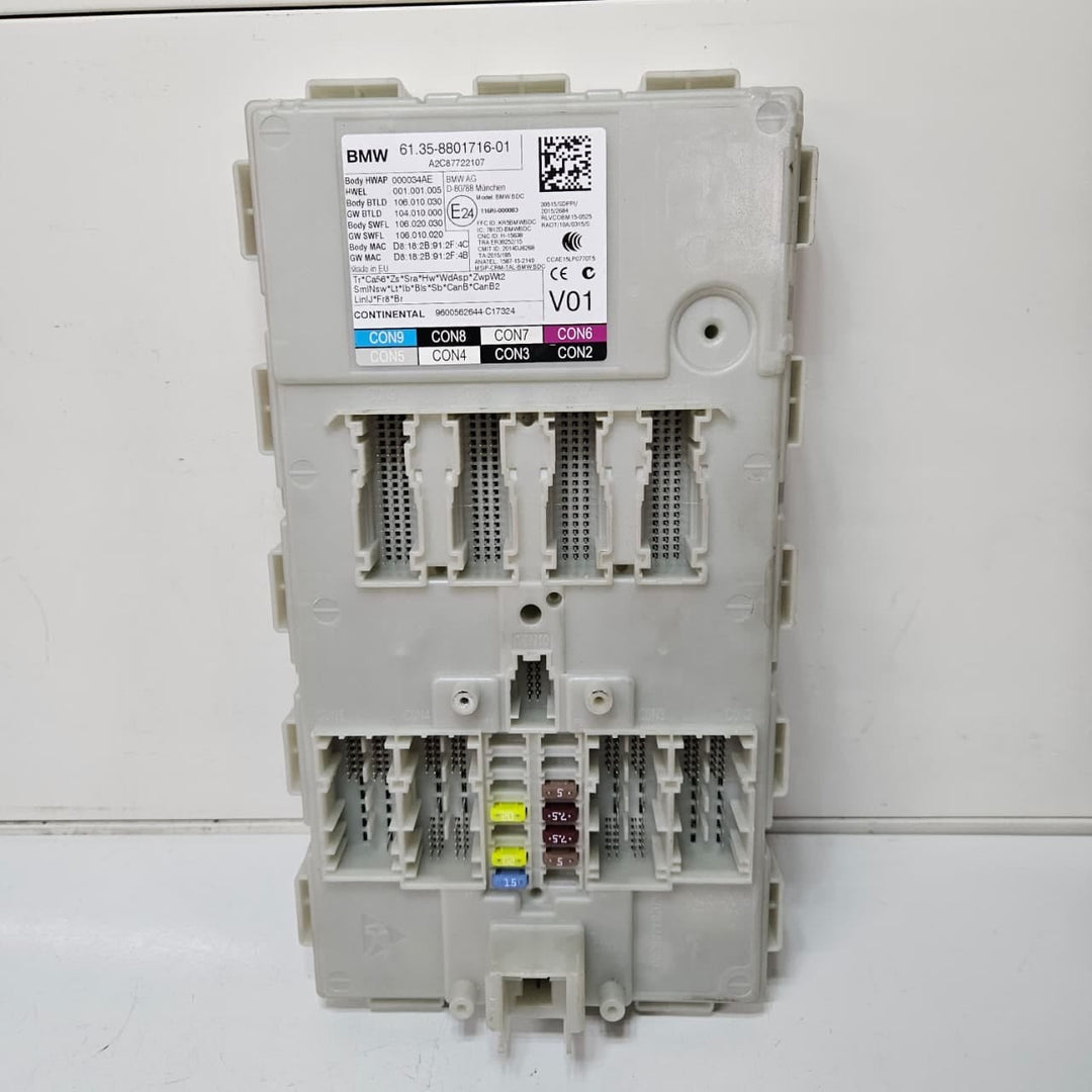 8489448-BMW 7 Series and M760i G12 N74 V12 Engine Control Unit ECM DME Key Set