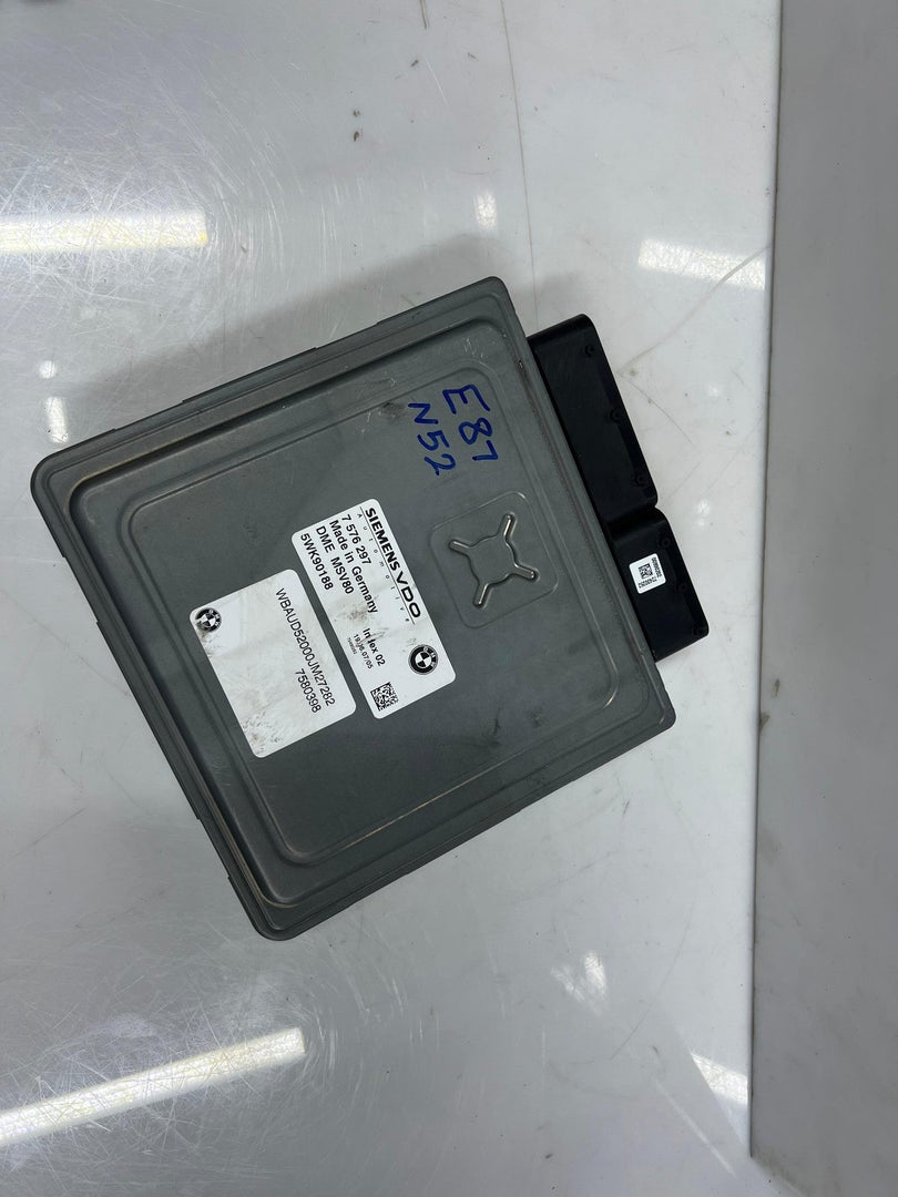 2007 BMW X5 Engine Control Module 7576297 SET