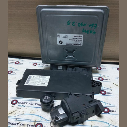 2008-2010 BMW 523I E60 LCI  Engine Control Module ECU KIT COMPLETE 7576297