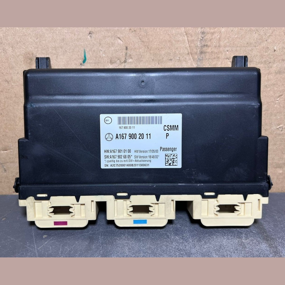 17-21 Mercedes Benz W177 A-Class Passenger Seat Control Module A167 9002011 OEM