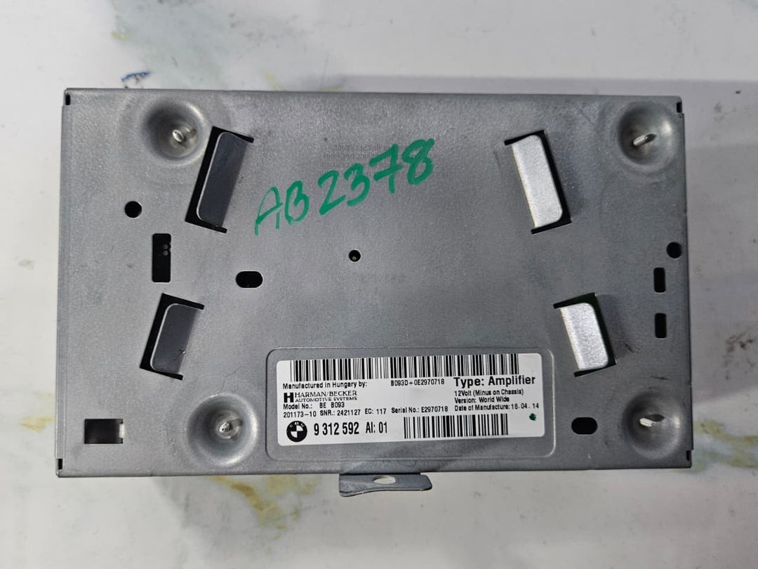 OEM BMW F10 F01 F06 F13 F12 F04 HARMAN BECKER Audio Amplifier BE B093 9312592