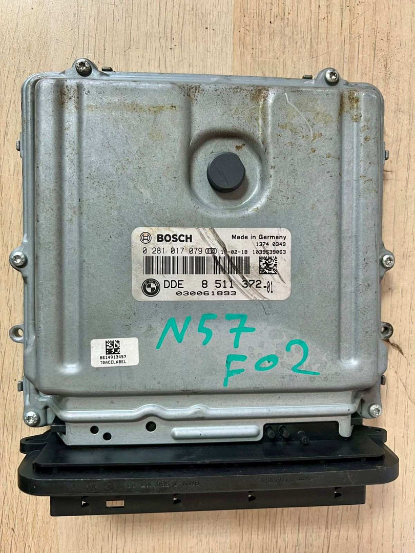 BMW 5 SERIES F07 3.0D N57 DIESEL ENGINE CONTROL UNIT ECU DDE 8511372